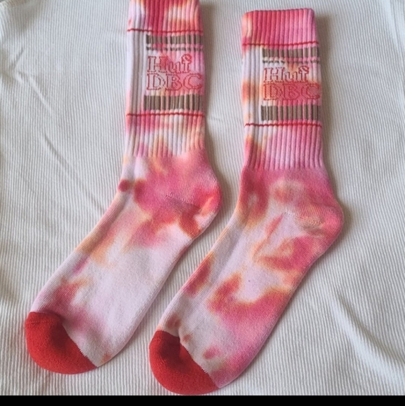 Red adidas socks Tie dye and extra pair - Picture 4 of 4